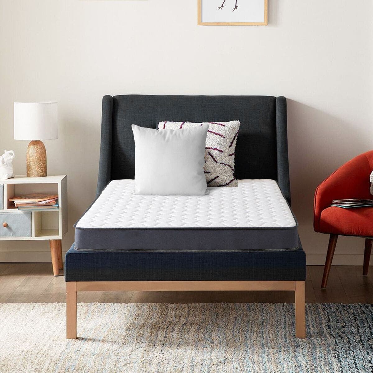 6.5-inch low profile Perfect Comfort mattress with compact innerspring design