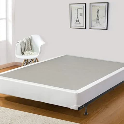 High-quality reinforced box springs with 8-inch height for optimal mattress support